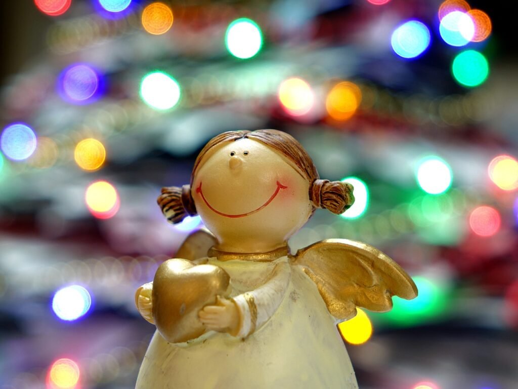 Christmas angel figurine [Christmas ornaments]