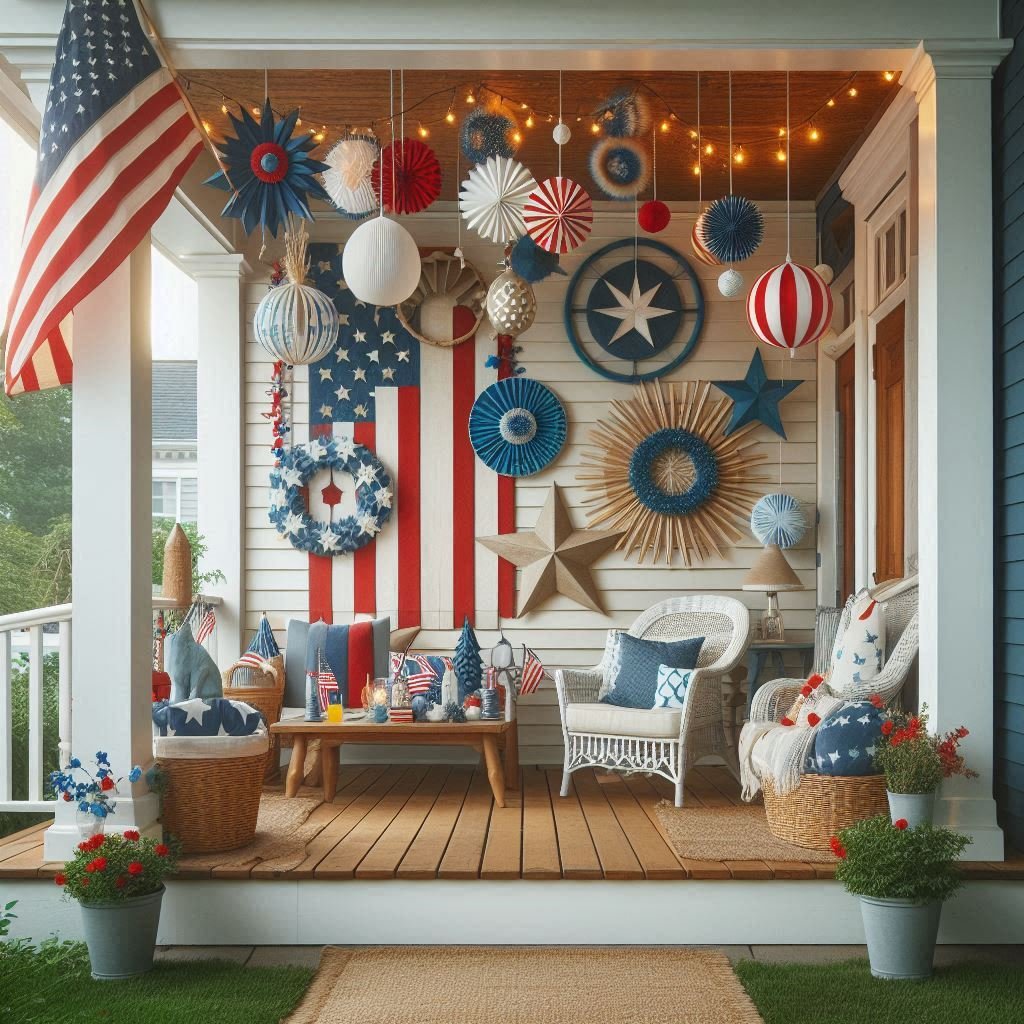 Fourth of July decorations [patriotic decorations]