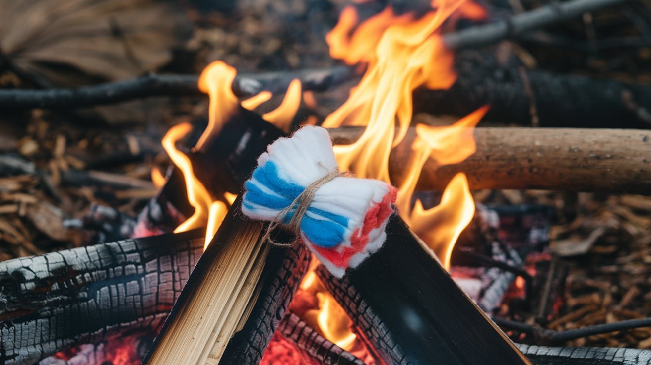 dryer lint fire starter