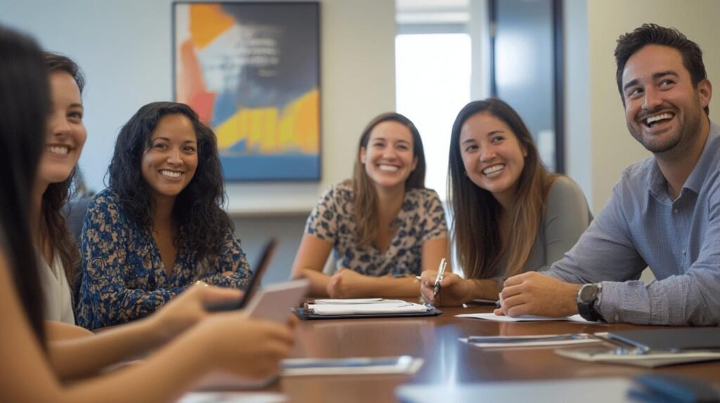 students smiling - what are dei programs in schools