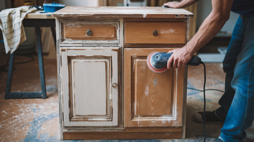 diy cabinet refinishing