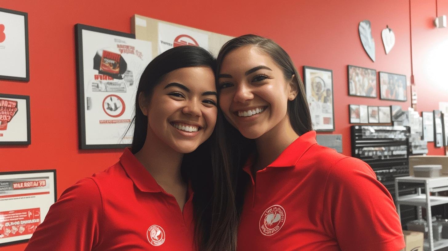 Smiling retail employees - Target Corporation Core Values