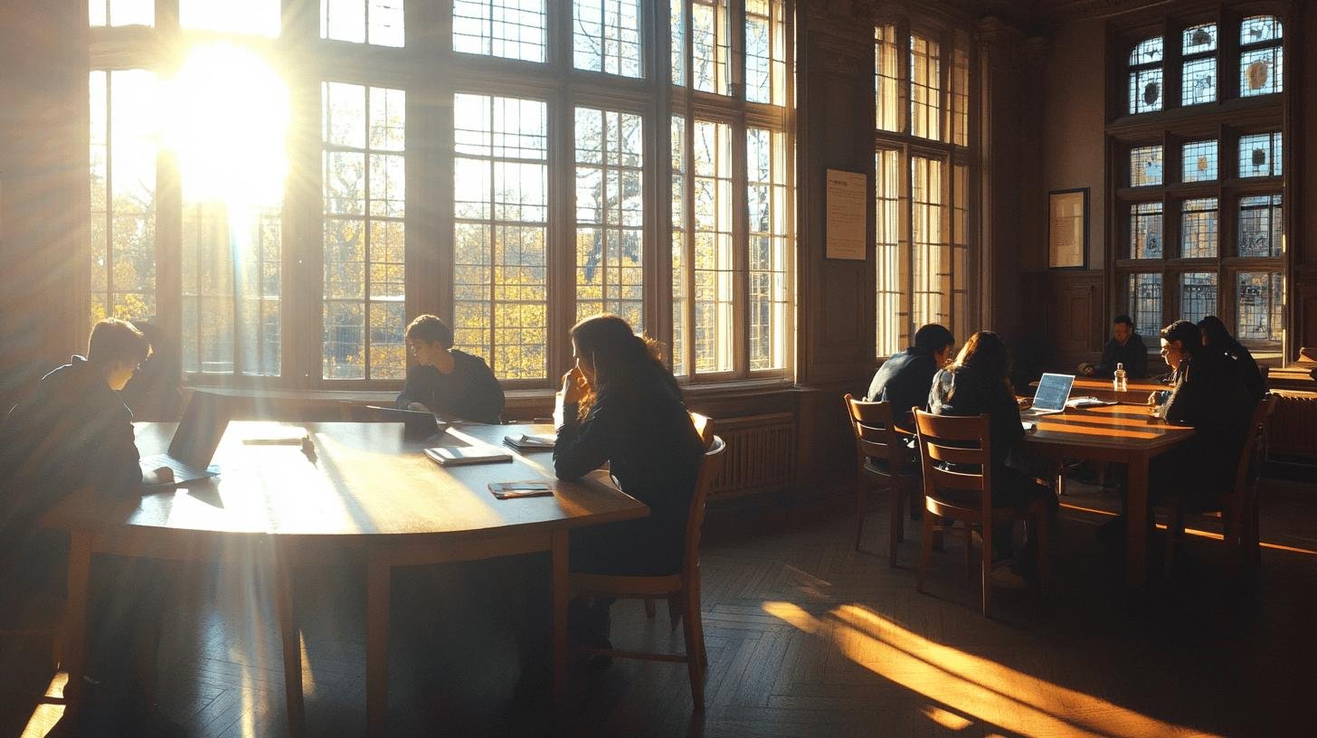 library at a university - New Anti-Woke University