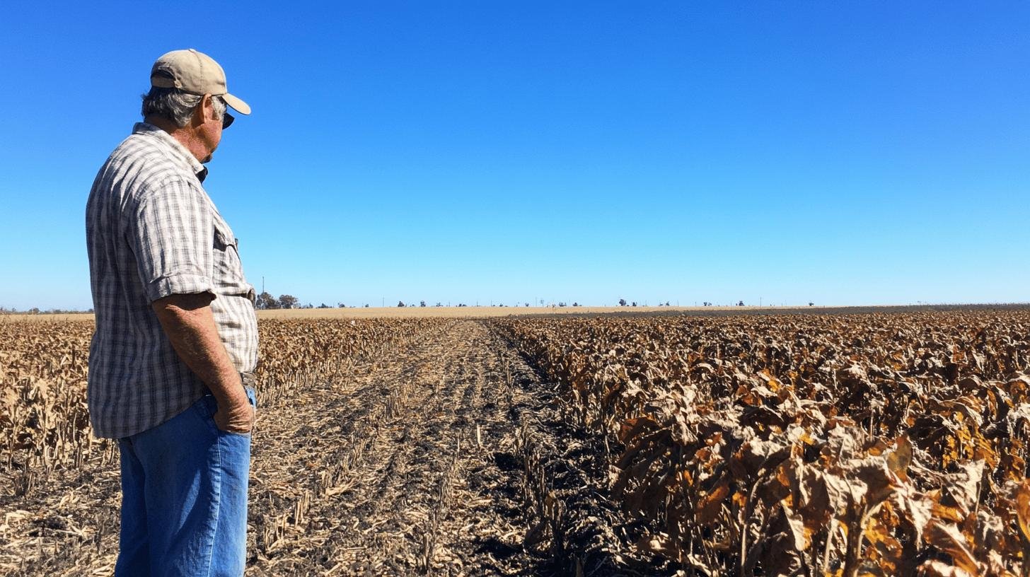 a man standing in a field - How did laissez-faire economics impact farmers