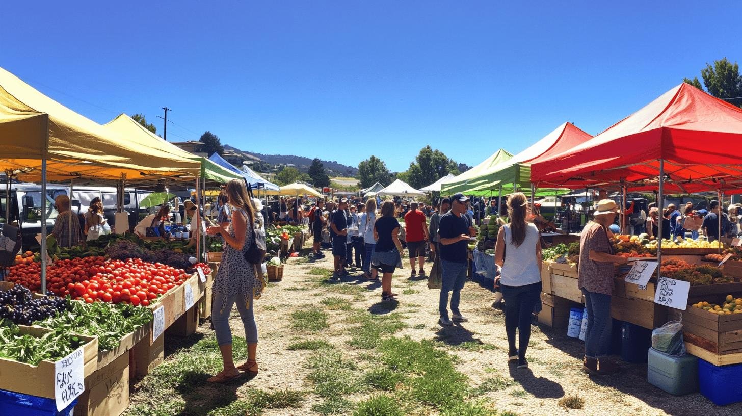 outdoor market - Most Profitable Summer Businesses