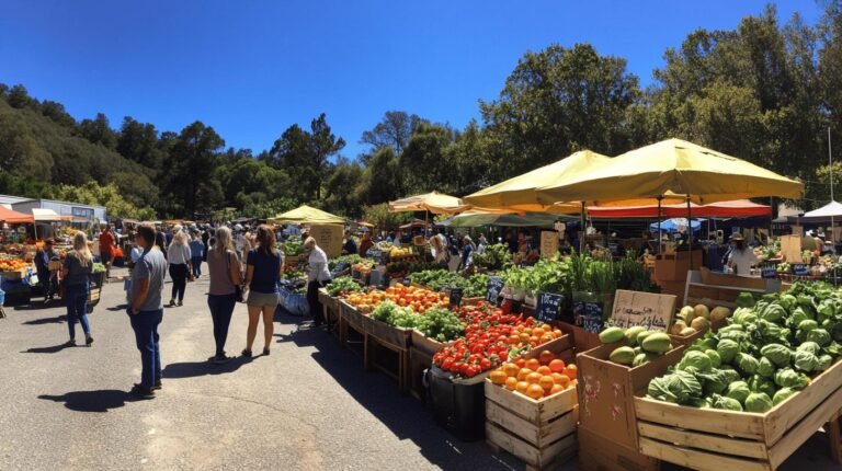 farmer's market - support your local economy