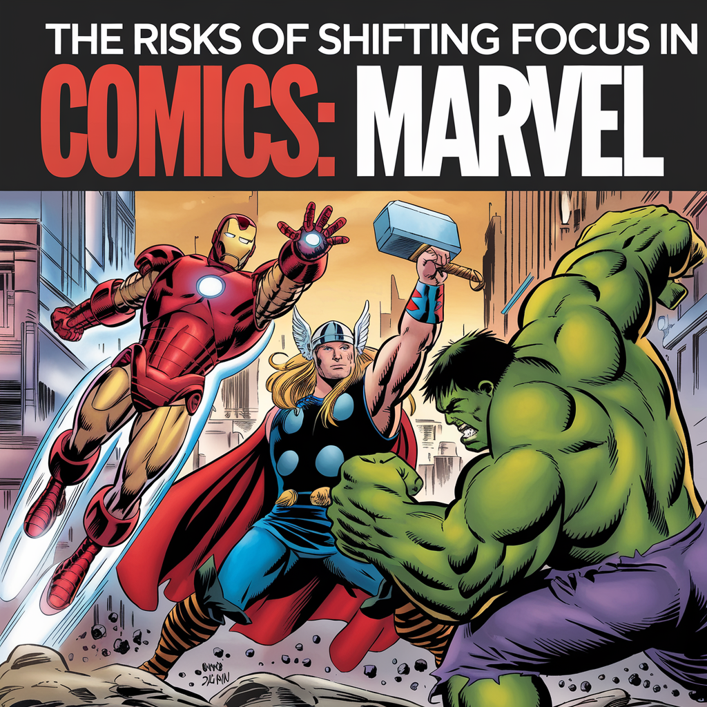 Thor, Iron Man, and Hulk in action from the Marvel universe – Marvel replaces Hawkeye.