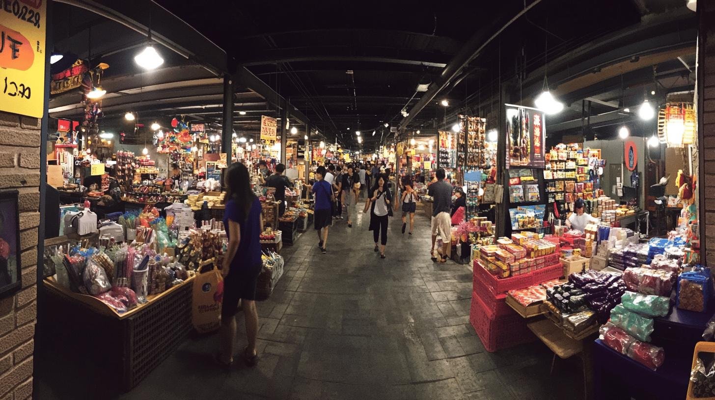 Bustling marketplace showcasing diverse vendors and products, representing kinds of economic liberty.