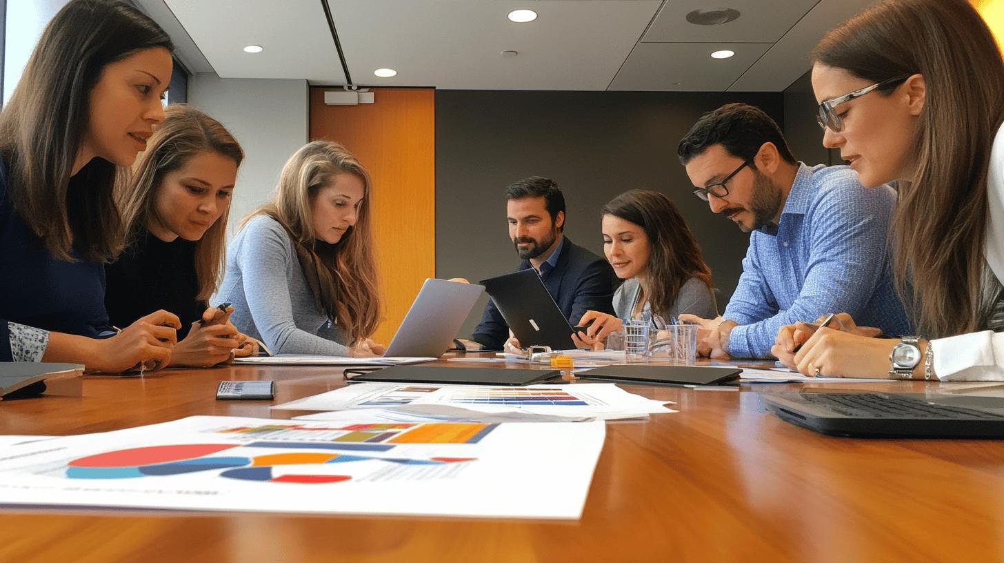 a group of people around a table - Why Is Risk Management Important