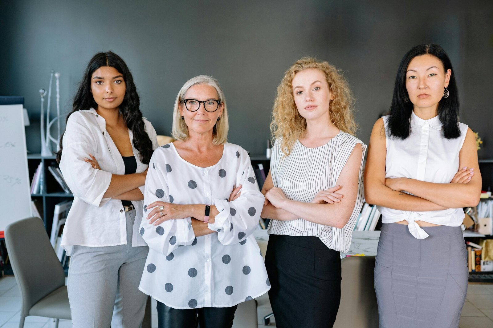 Diverse group of professional women representing Equal Opportunity Jobs.