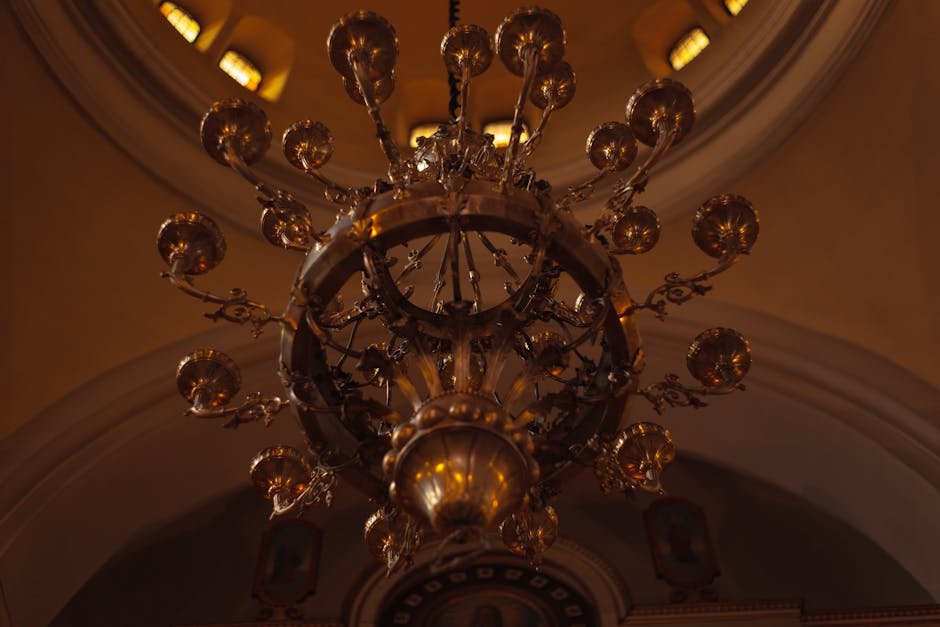 Antique brass fixtures