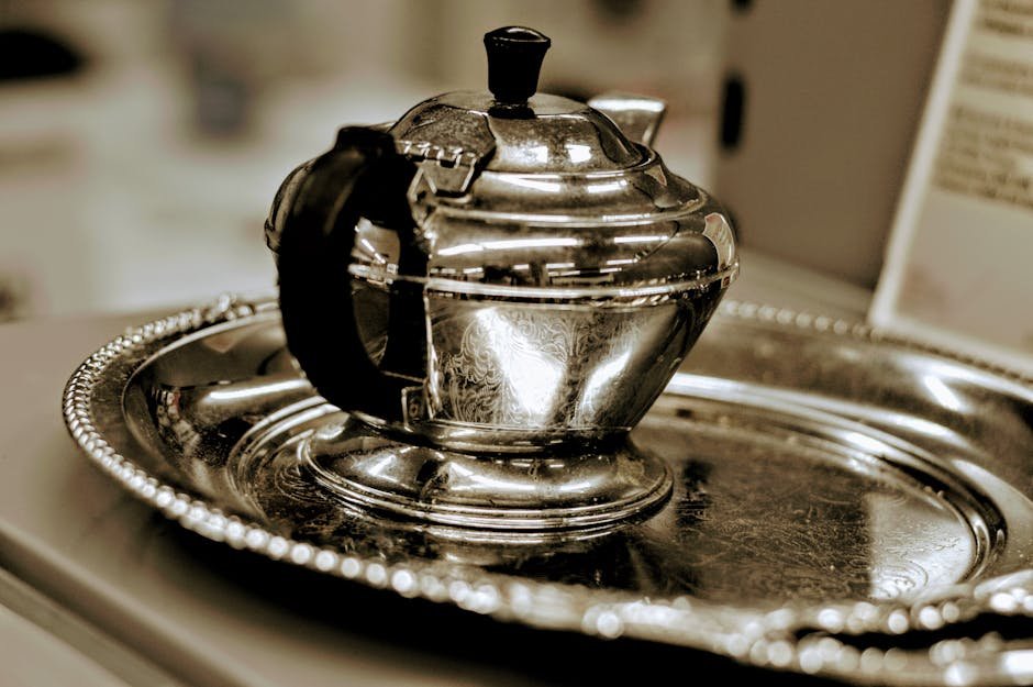 Antique-style silverware