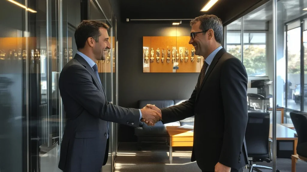 handshake - what does dei mean in politics