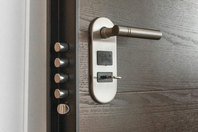 door with locks