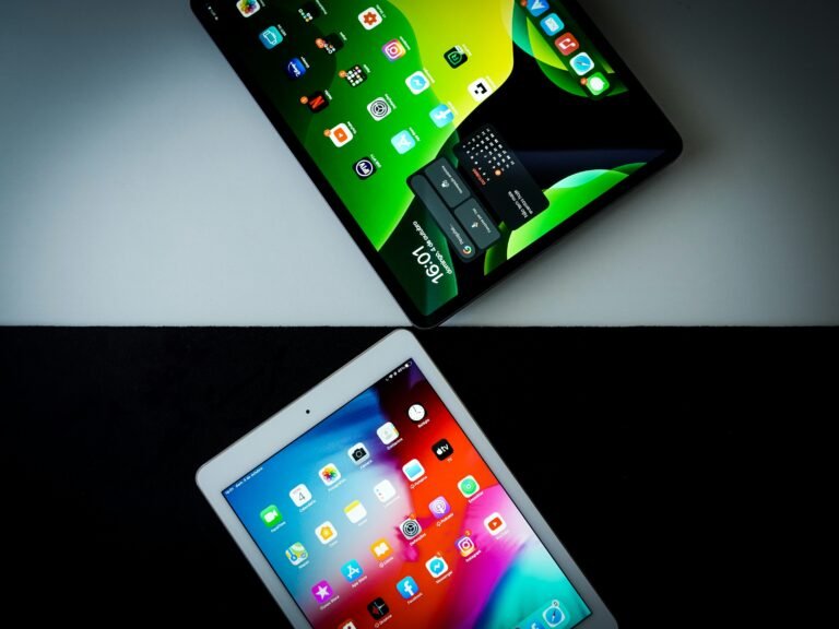 Ipads on the table