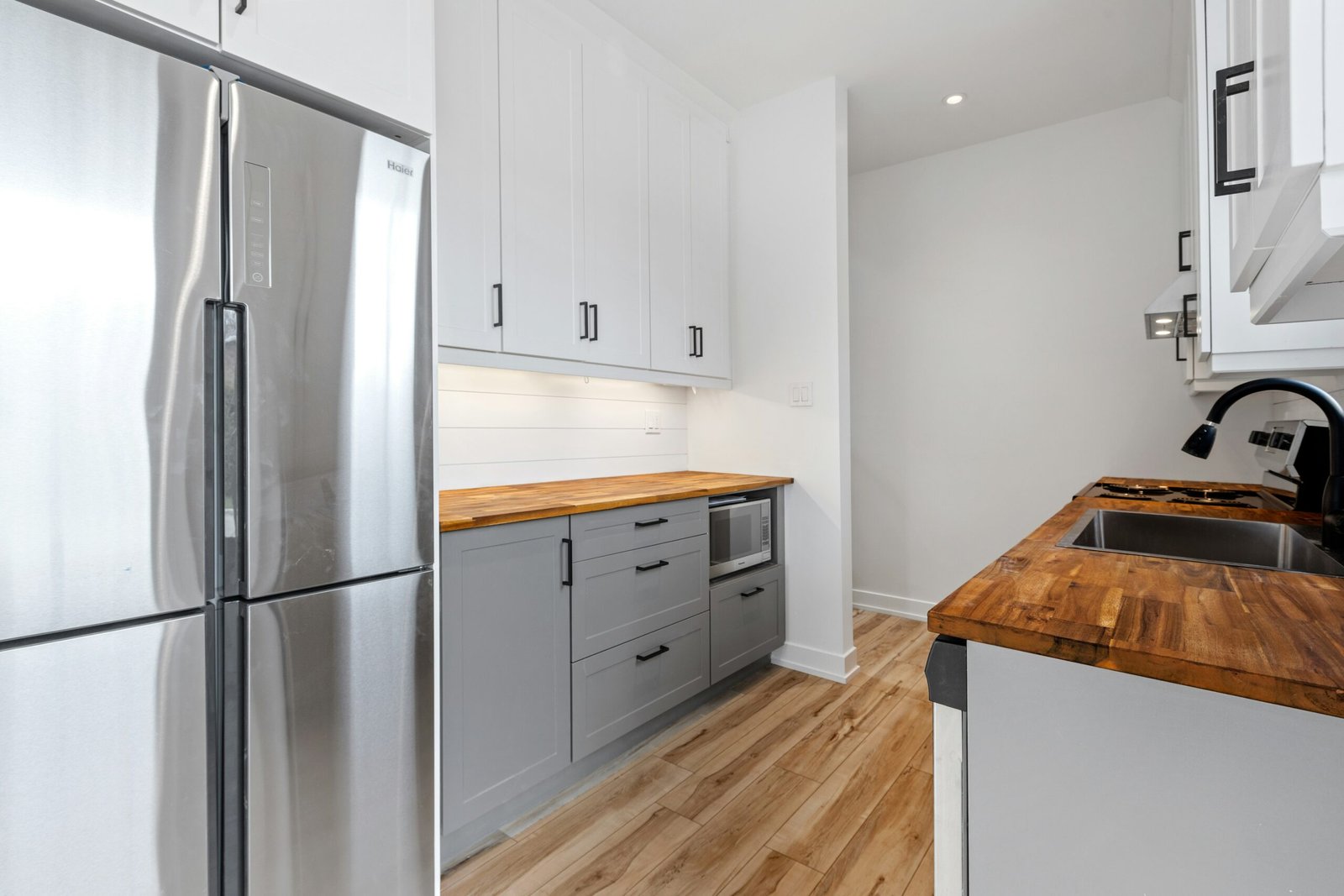 A modern kitchen