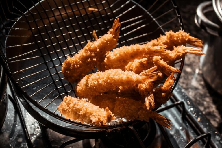 Food in a food basket