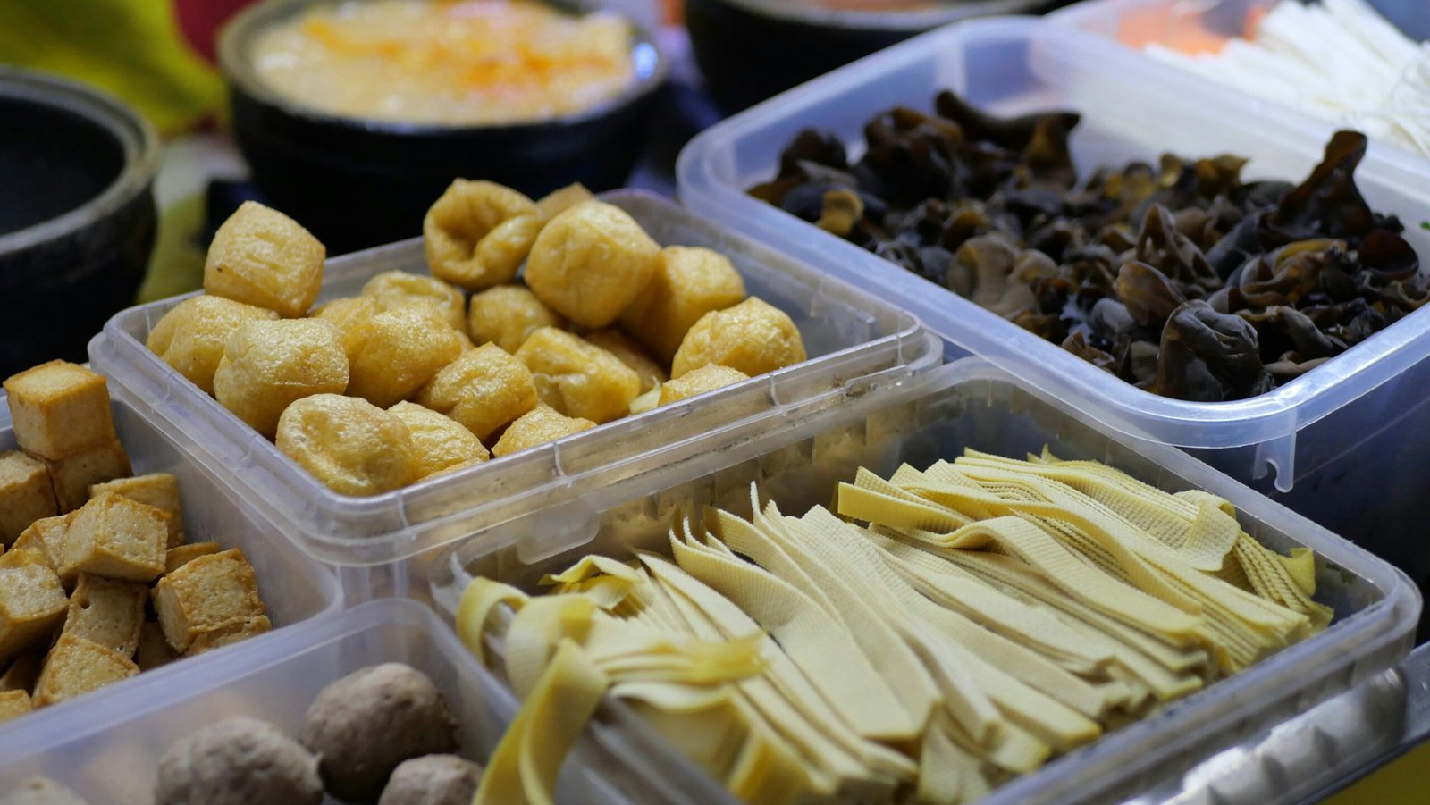 Packs of food
